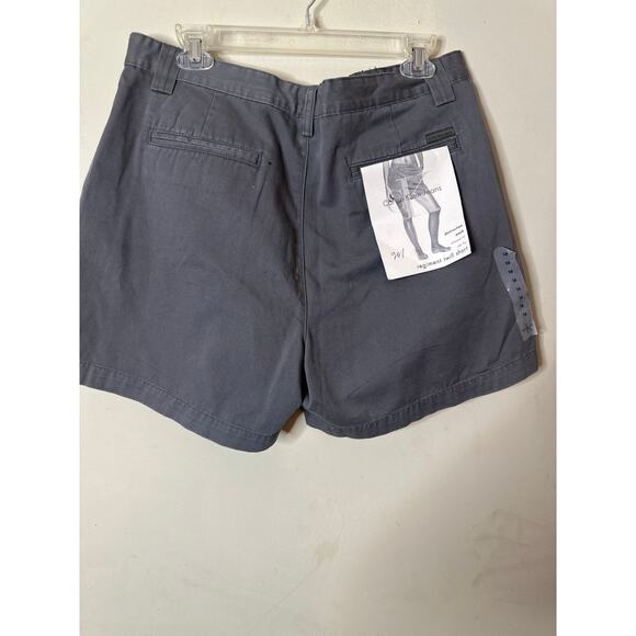 CALVIN KLEIN Womens Size 16 Regiment Twill Short Khaki Oyster Cotton A - Picture 5 of 5